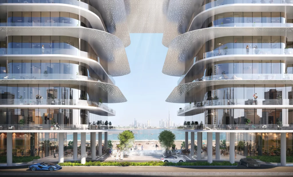 prix des appartements à Dubai vu sur la marina